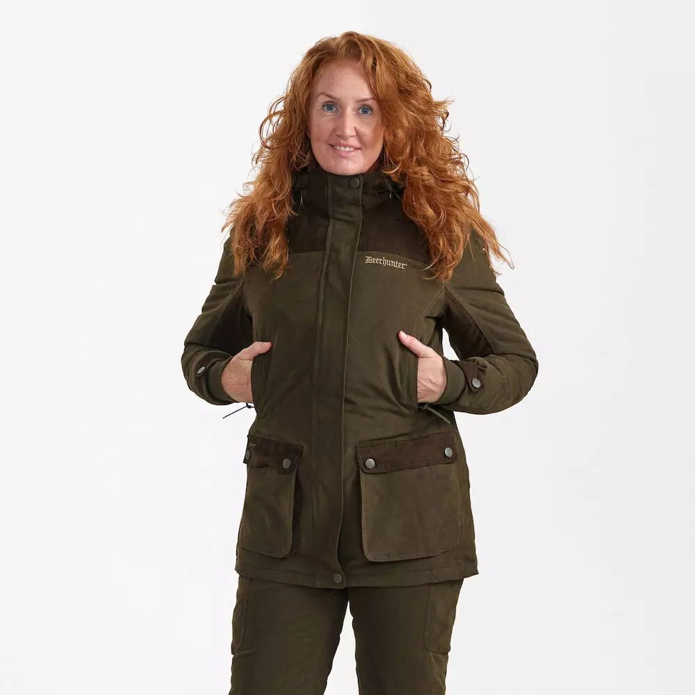 Lady Eagle Winterjacke - Tarmac Green