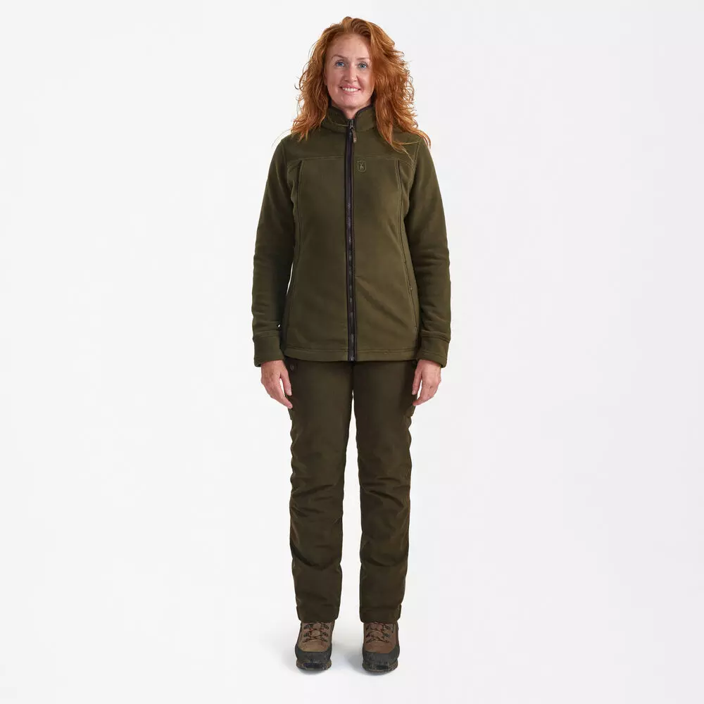 Lady Eagle Fleecejacke - Tarmac Green