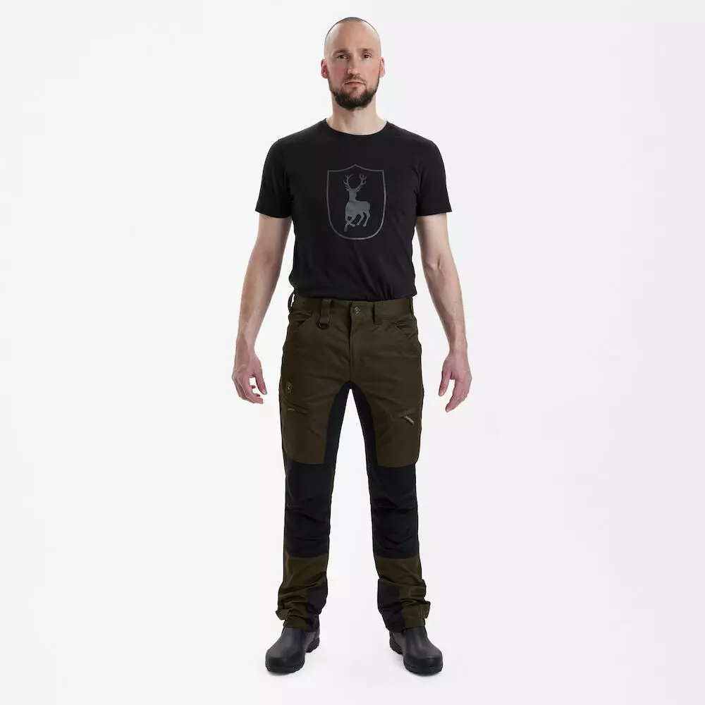 Rogaland Stretchhose mit kontrast - Adventure Green