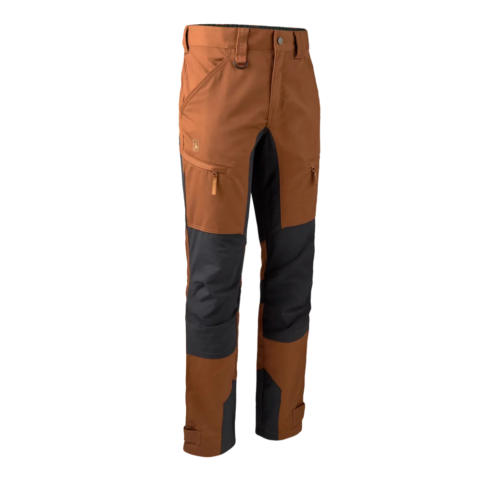 Rogaland Stretchhose mit kontrast - Burnt Orange