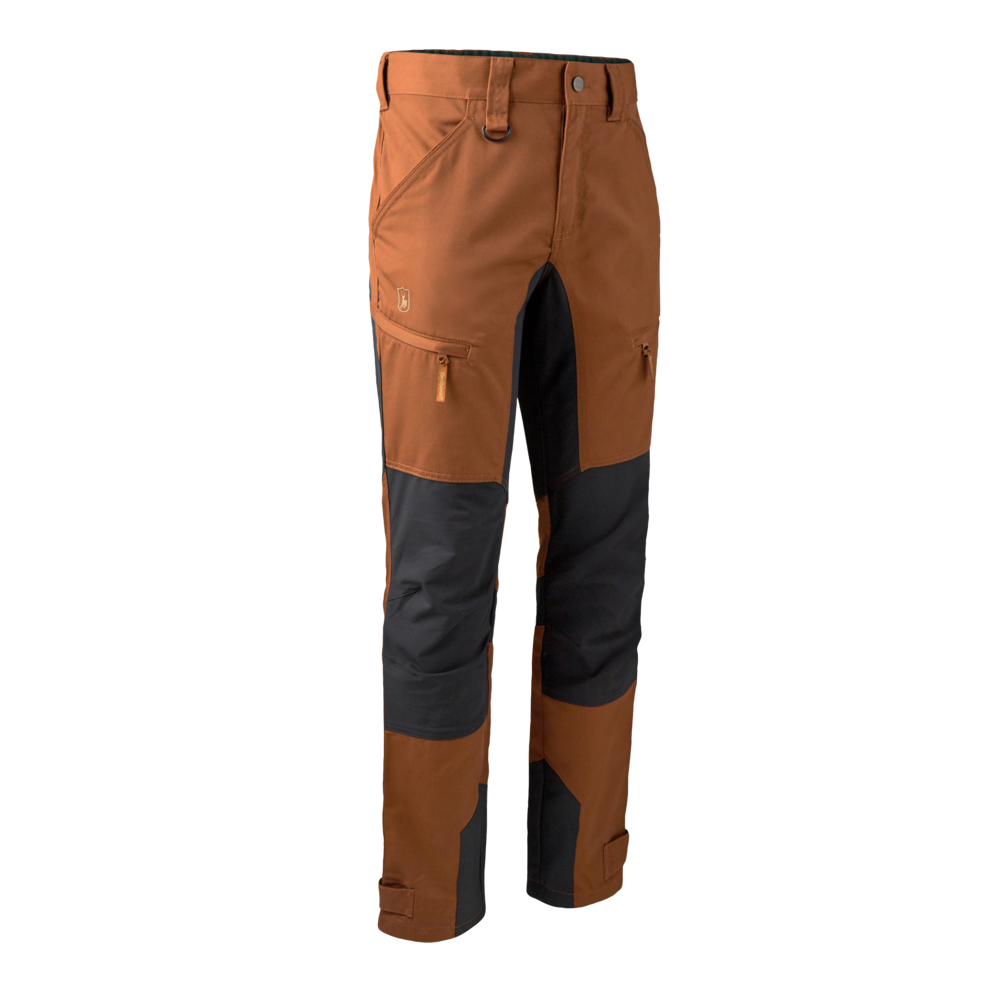 Rogaland Stretchhose mit kontrast - Burnt Orange