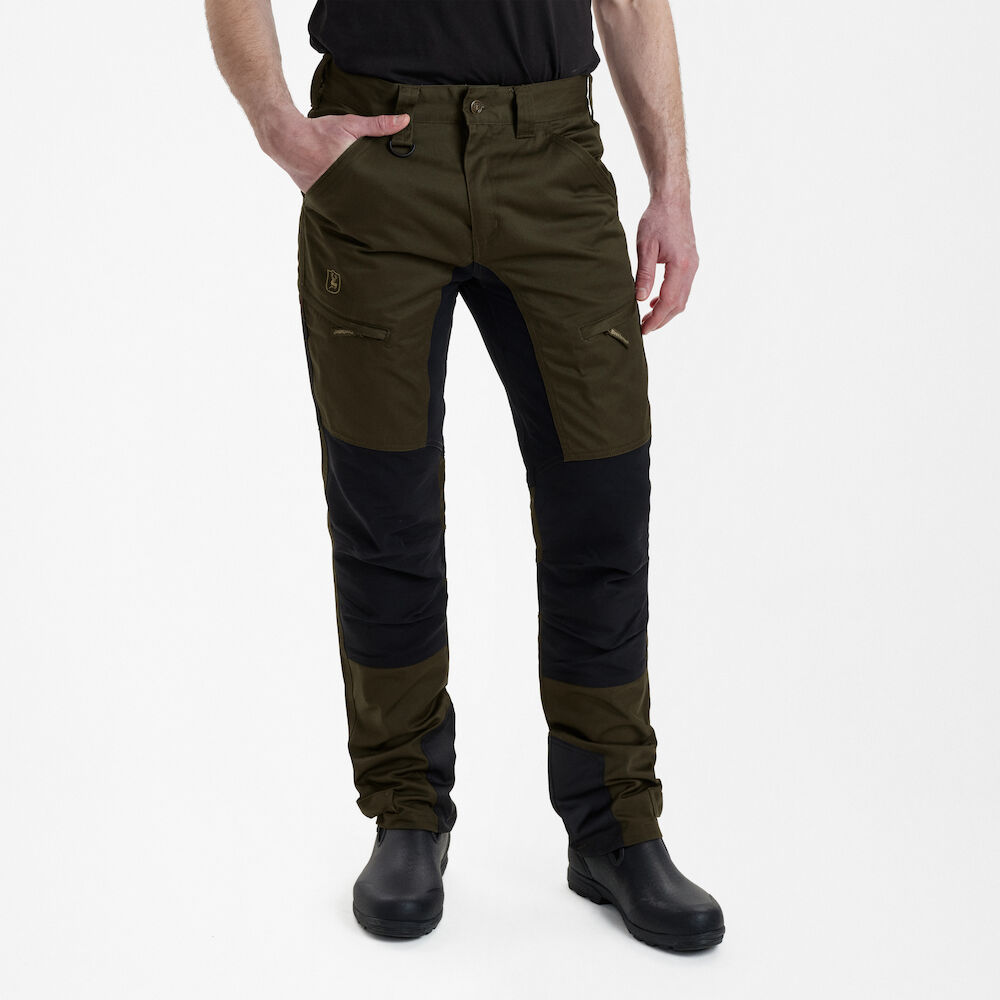 Rogaland Stretchhose mit kontrast - Adventure Green