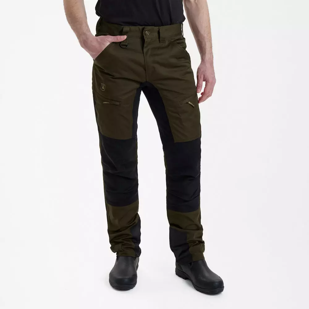 Rogaland Stretchhose mit kontrast - Adventure Green