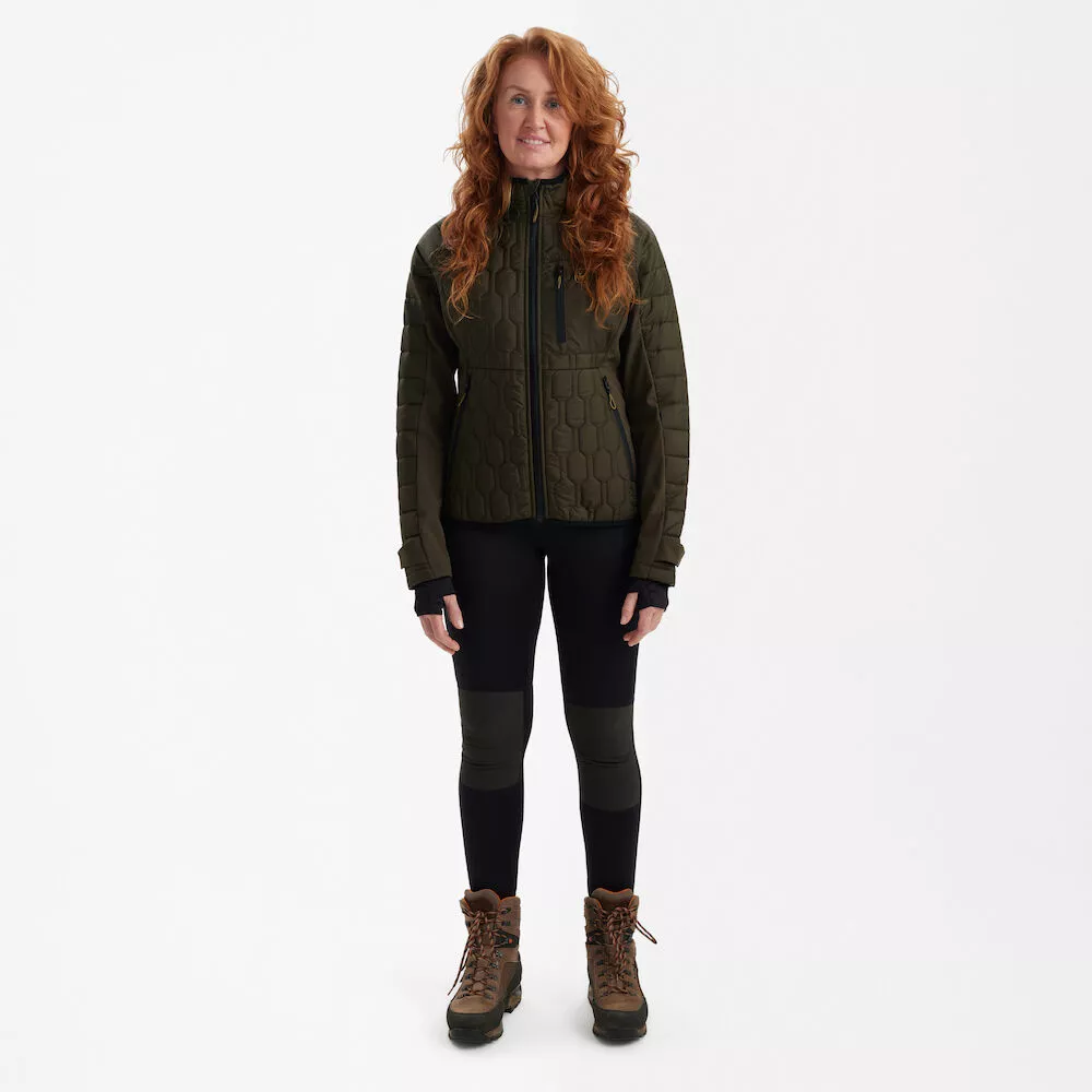 Lady Mossdale Steppjacke - Forest Green