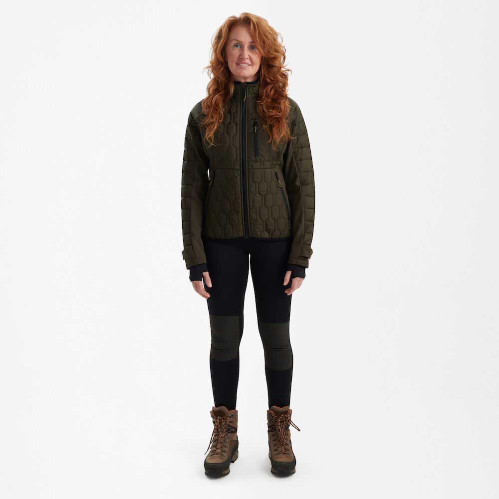 Lady Mossdale Steppjacke - Forest Green