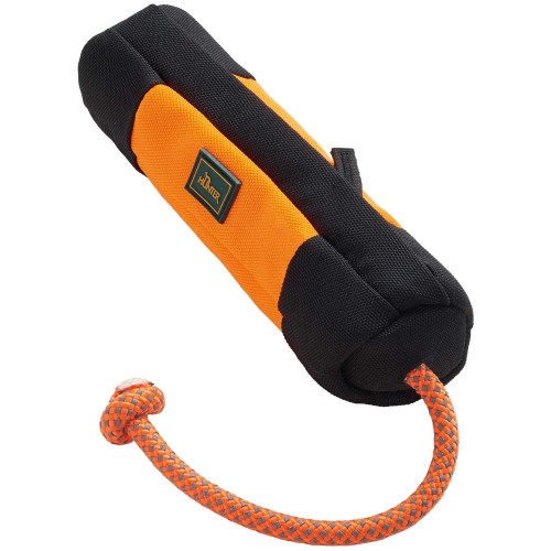 Hunter Snackdummy Trainer mit Seil Orange/Schwarz