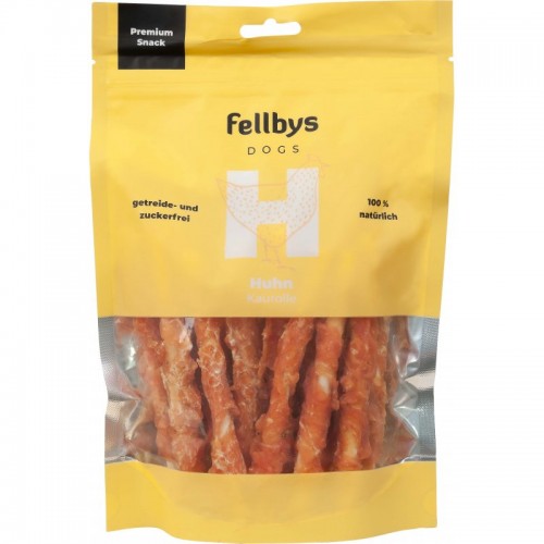 Fellbys Hundesnacks Kaurolle mit Huhn 250g