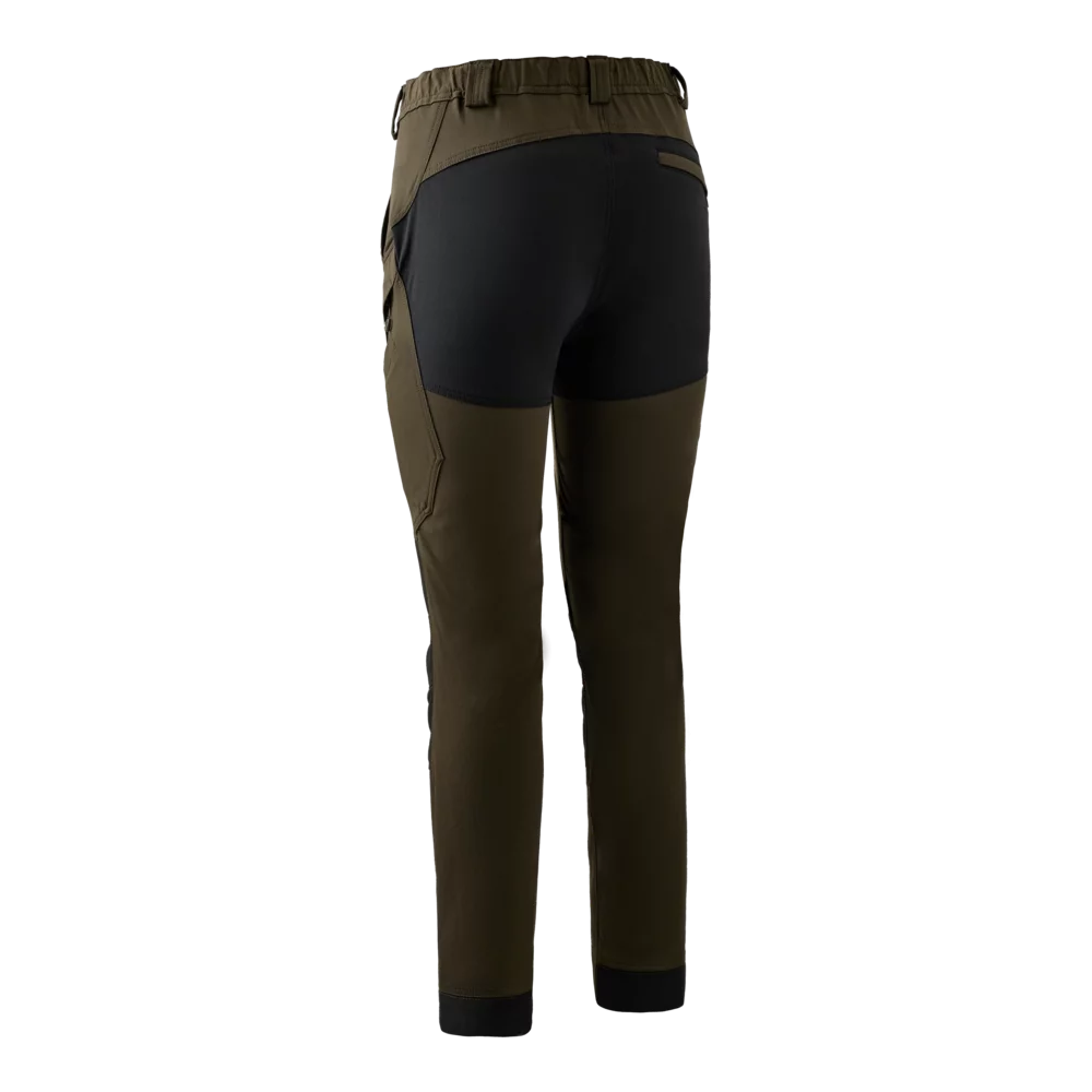 Lady Northward Hose - Bark Green/Black