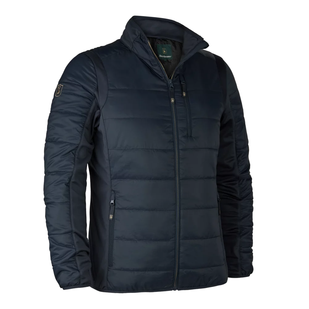 Heat wattierte Jacke - Dark Blue