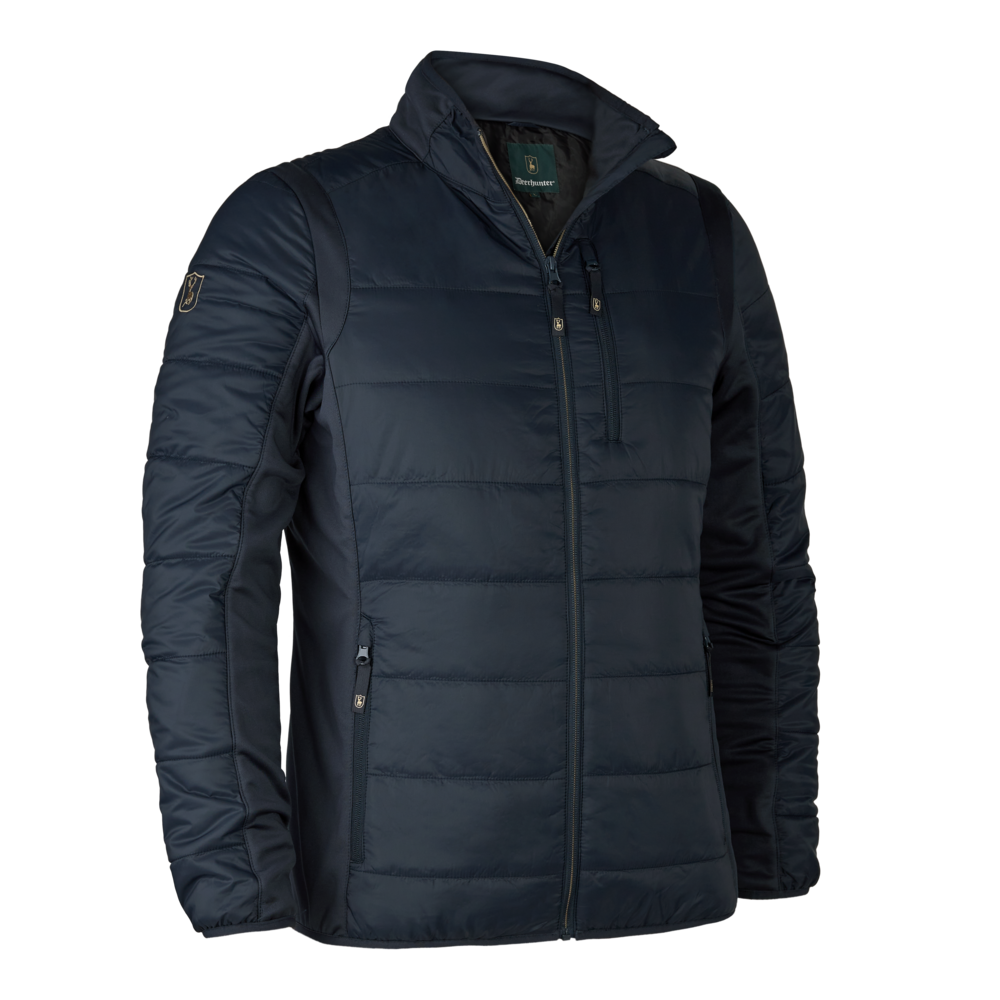 Heat wattierte Jacke - Dark Blue