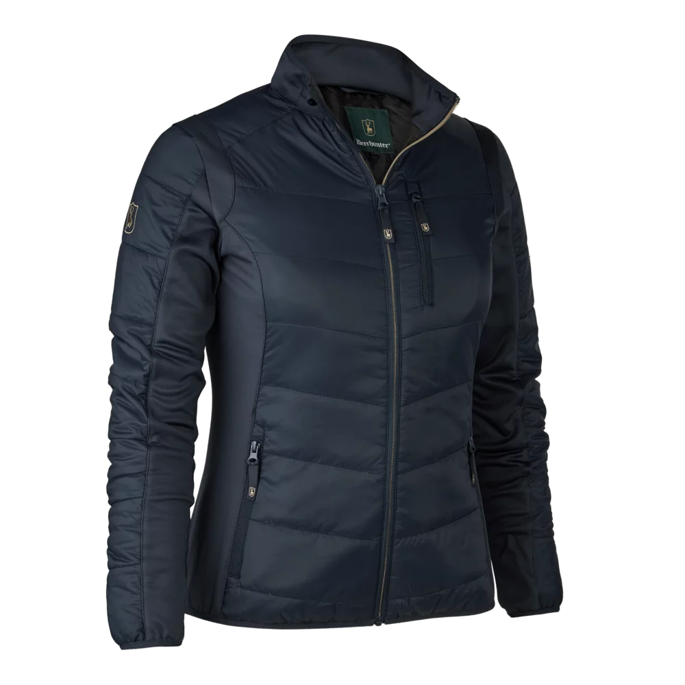  Lady Heat wattierte Jacke - Dark Blue