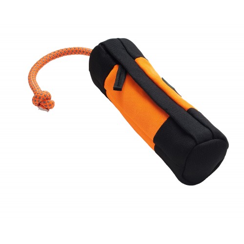 Hunter Snackdummy Trainer mit Seil Orange/Schwarz