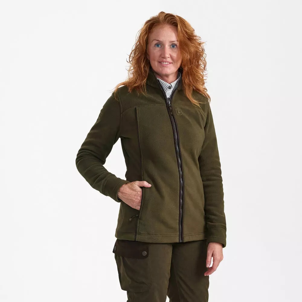 Lady Eagle Fleecejacke - Tarmac Green