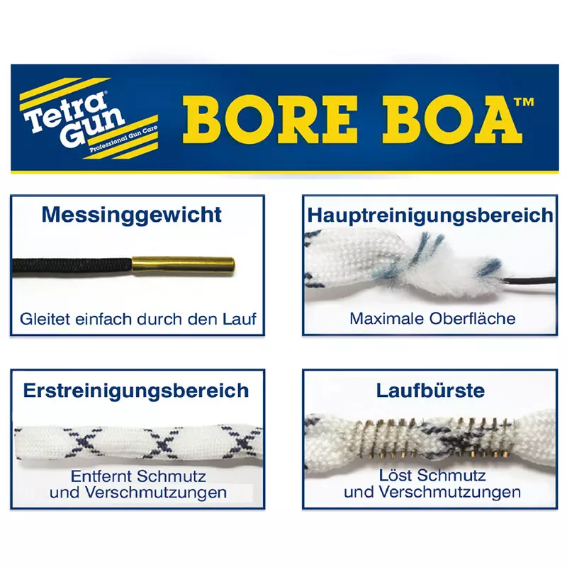 Bore Boa™ Lauf-Reinigungsschnur für Langwaffen