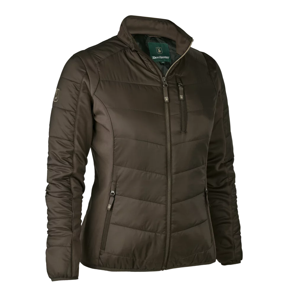 Lady Heat wattierte Jacke - Wood