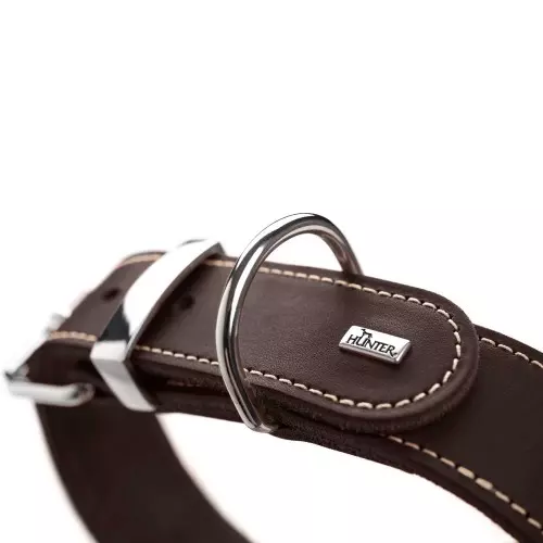 Hunter Halsband Aalborg Special Leder/Dunkelbraun