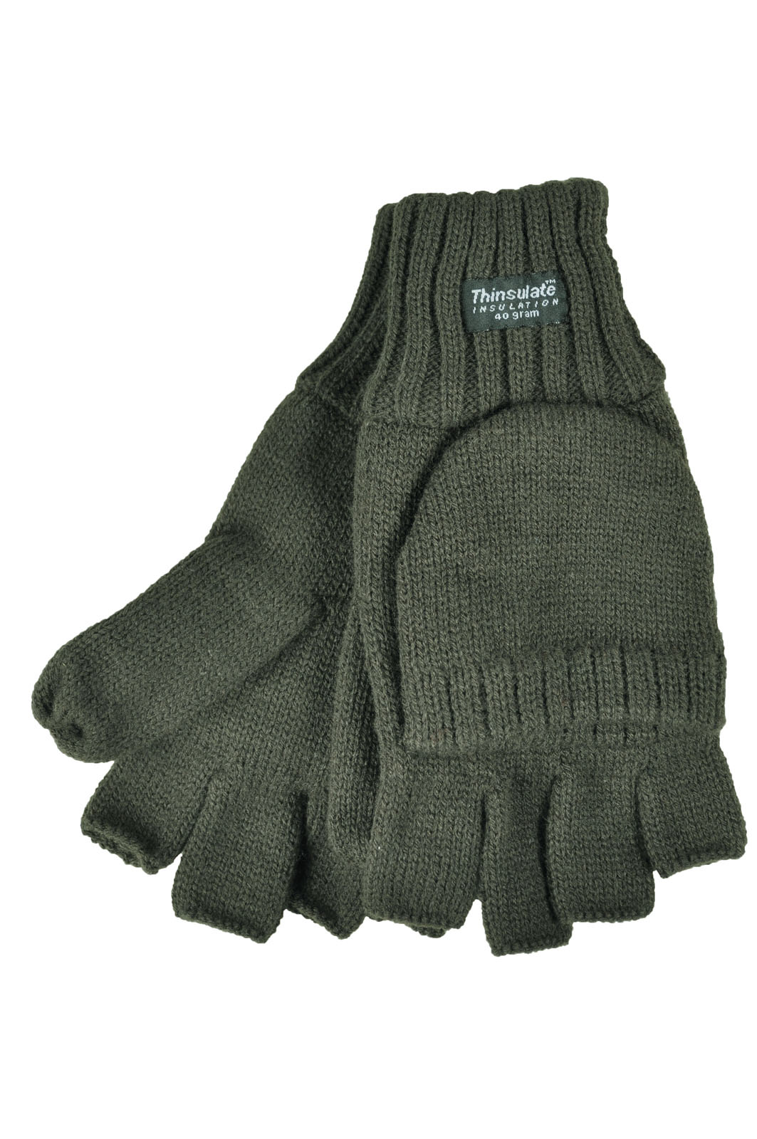 Strick-Handschuhe mit Fäustel