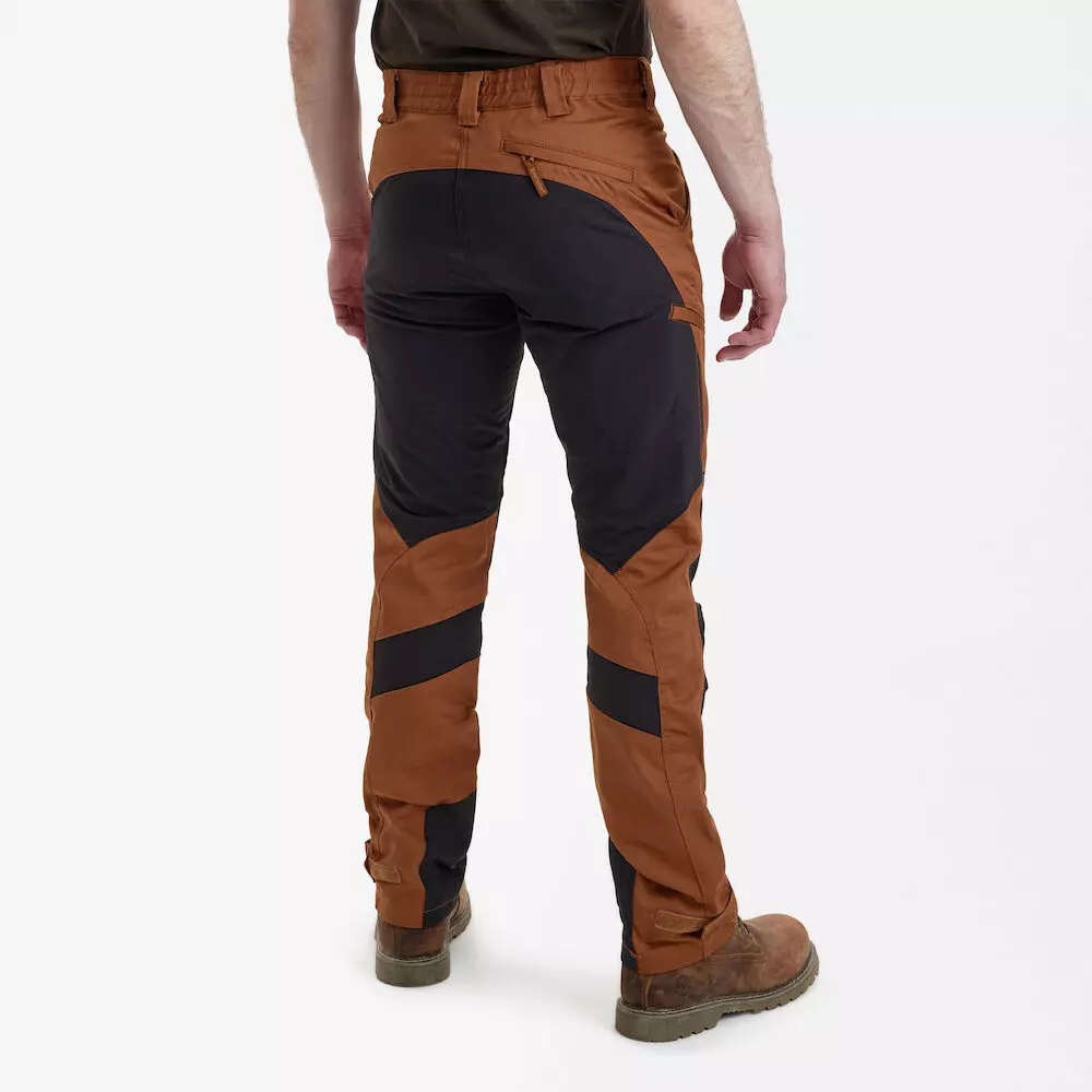 Rogaland Stretchhose mit kontrast - Burnt Orange